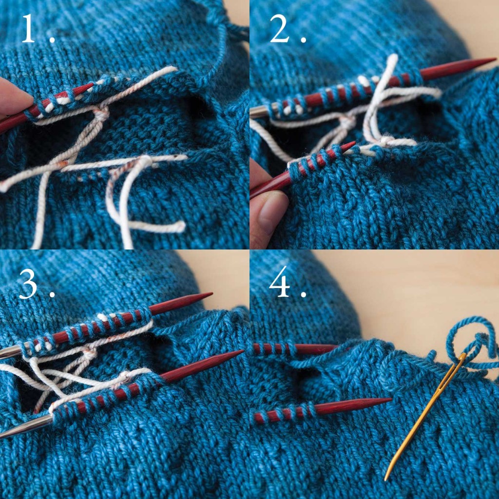 Grafting Underarm Stitches With No Holes! Laura Chau Designs