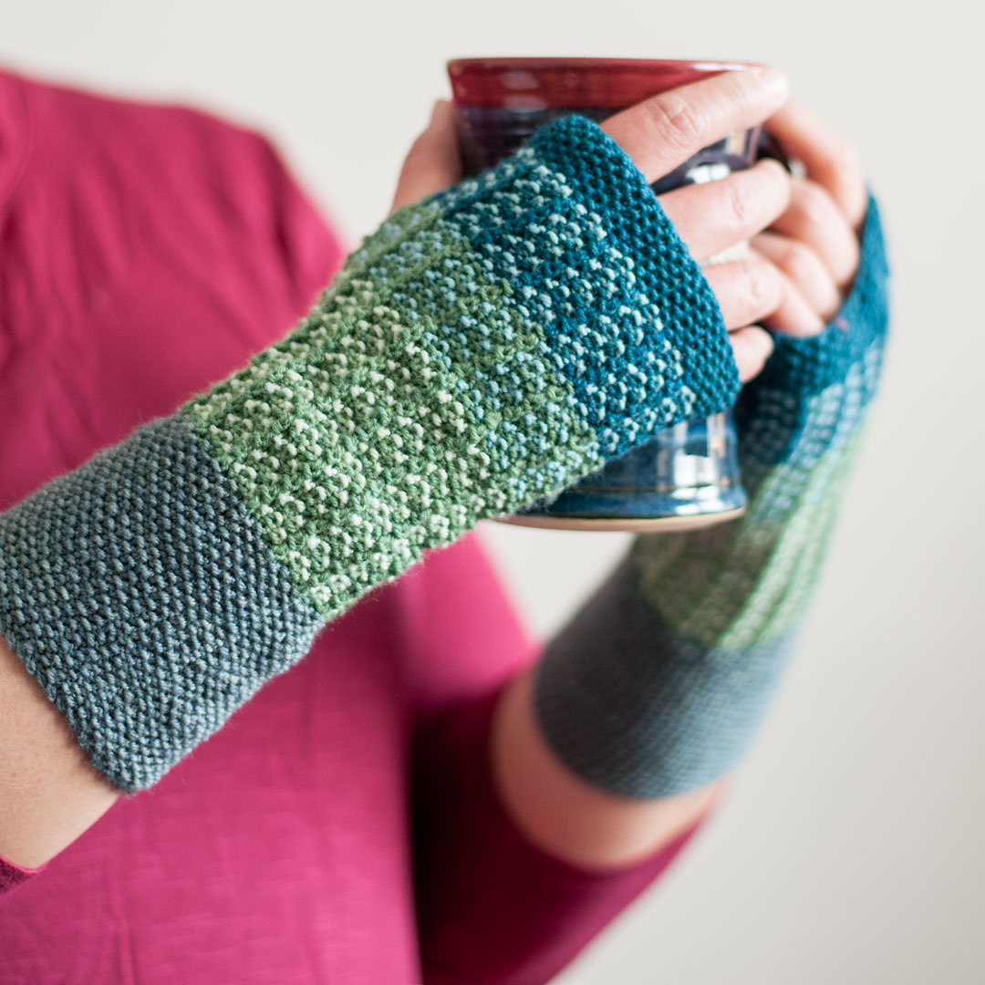 snooker knit mitts 